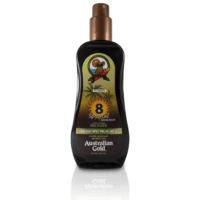 AUSTRALIAN GOLD SPF 8 SPRAY GEL W/BRONZER